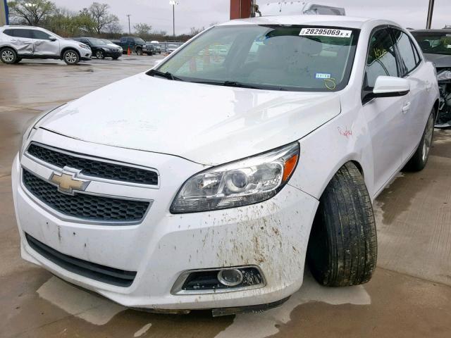 1G11E5SA0DF278062 - 2013 CHEVROLET MALIBU 2LT WHITE photo 2