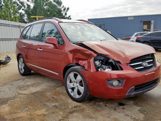 KNAFG526177043958 - 2007 KIA RONDO LX RED photo 1