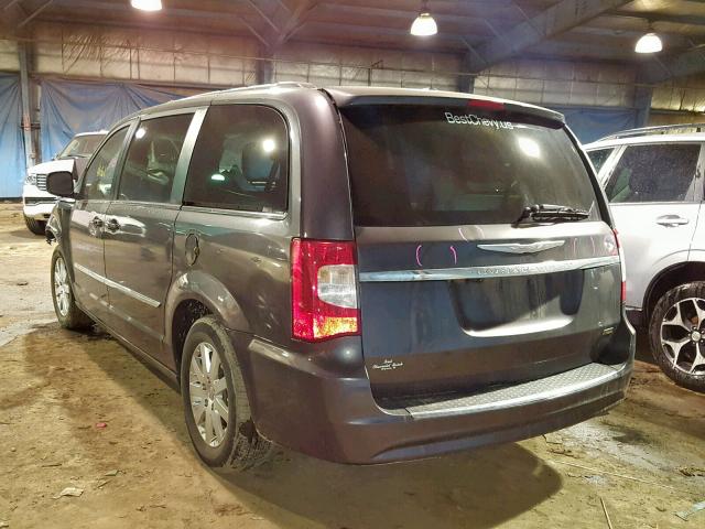 2C4RC1BG5GR141175 - 2016 CHRYSLER TOWN & COU GRAY photo 3