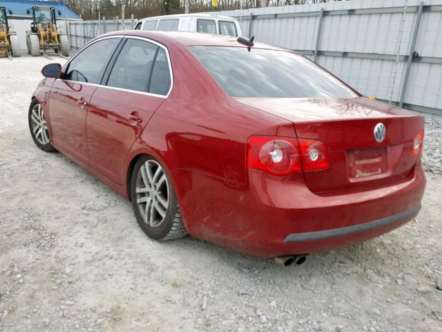 3VWSF71K46M736443 - 2006 VOLKSWAGEN JETTA 2.5 RED photo 3