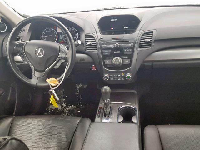 5J8TB4H36DL023396 - 2013 ACURA RDX SILVER photo 9