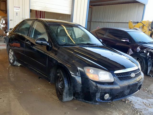 KNAFE221495022495 - 2009 KIA SPECTRA EX BLACK photo 1