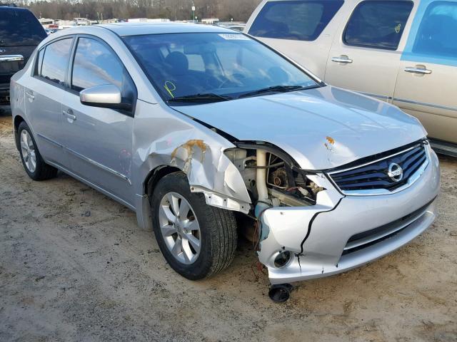 3N1AB6AP7AL667586 - 2010 NISSAN SENTRA 2.0 SILVER photo 1