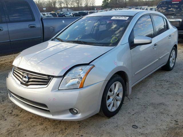 3N1AB6AP7AL667586 - 2010 NISSAN SENTRA 2.0 SILVER photo 2