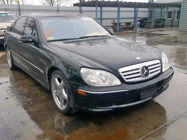 WDBNG78J42A261697 - 2002 MERCEDES-BENZ S 600 BLACK photo 1