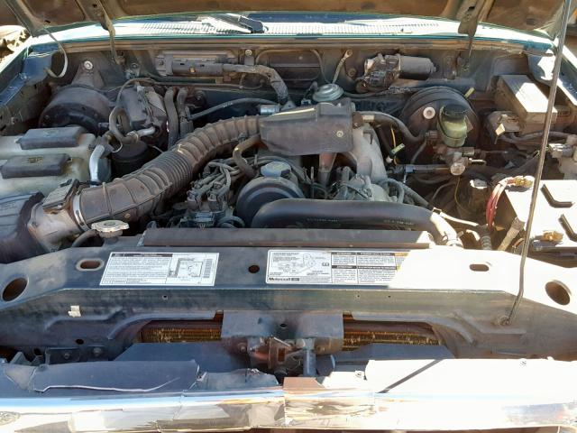 1FTYR10C2WUC97945 - 1998 FORD RANGER GREEN photo 7