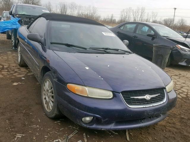 3C3EL55H5XT607375 - 1999 CHRYSLER SEBRING JX PURPLE photo 1