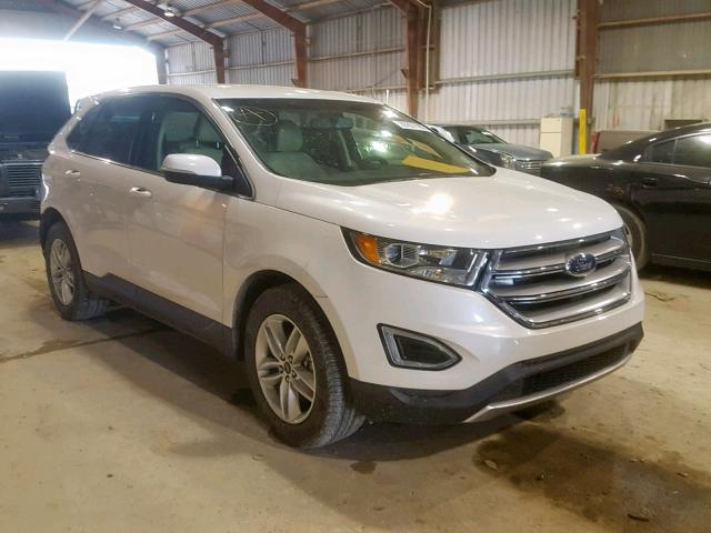 2FMPK3J85GBC23380 - 2016 FORD EDGE SEL WHITE photo 1