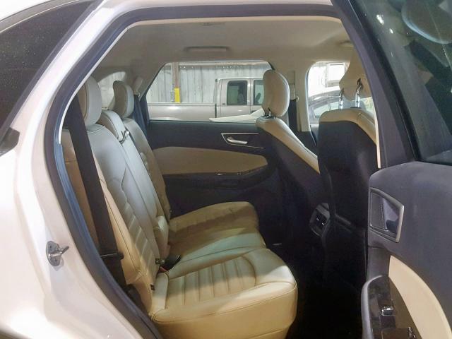 2FMPK3J85GBC23380 - 2016 FORD EDGE SEL WHITE photo 6