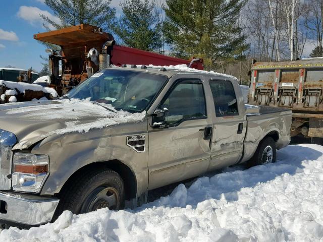 1FTWW30R38EC63445 - 2008 FORD F350 SRW S BROWN photo 9