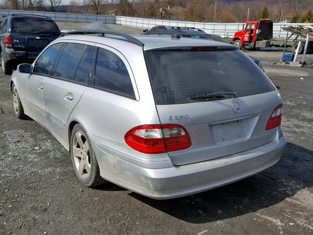 WDBUH65J85A687534 - 2005 MERCEDES-BENZ E 320 SILVER photo 3