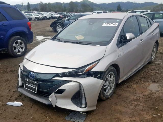 JTDKARFP9H3004895 - 2017 TOYOTA PRIUS PRIM 银色 照片 2