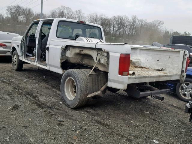 1FTJW35F6VEA08941 - 1997 FORD F350 WHITE photo 3