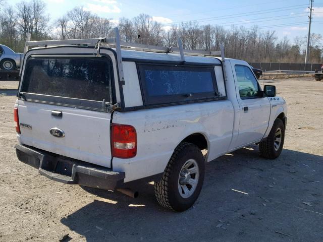 1FTYR10D37PA98685 - 2007 FORD RANGER WHITE photo 4