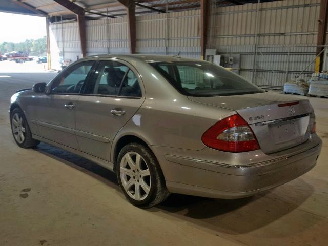 WDBUF56X77B002357 - 2007 MERCEDES-BENZ E 350 GRAY photo 3