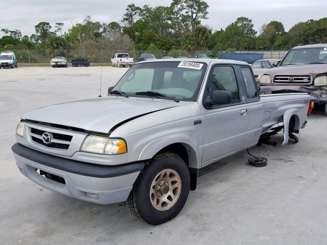 4F4YR16V53TM06920 - 2003 MAZDA B3000 CAB GRAY photo 2