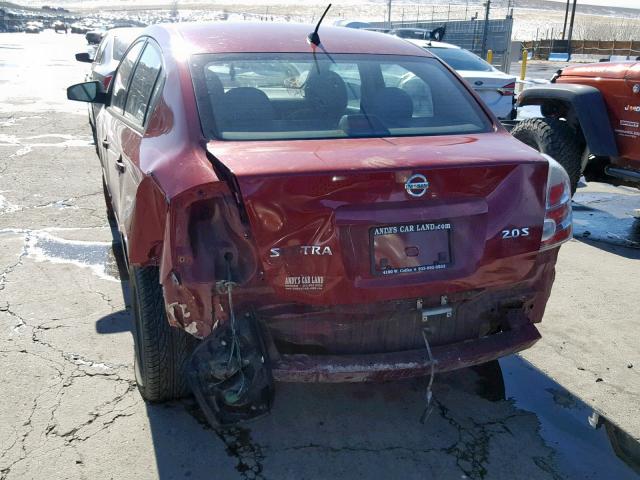 3N1AB61E17L682110 - 2007 NISSAN SENTRA 2.0 BROWN photo 9