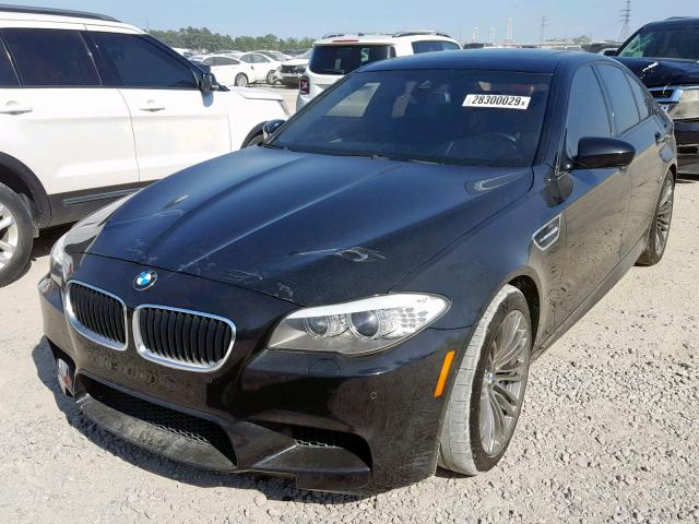 WBSFV9C50DC773409 - 2013 BMW M5 BLACK photo 2