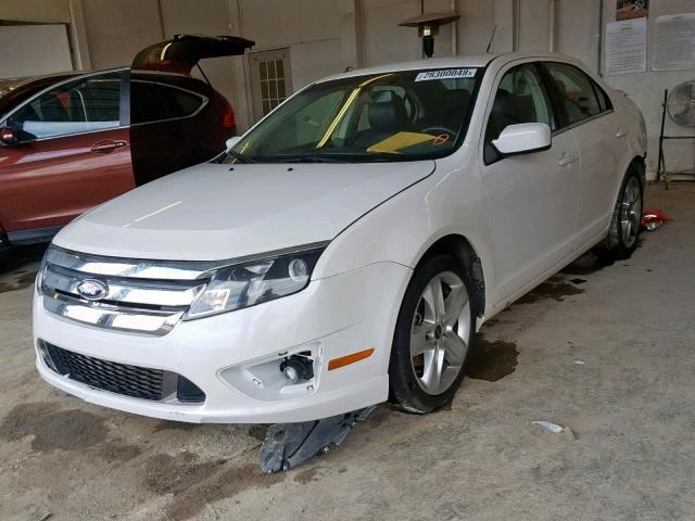 3FAHP0KC9CR448964 - 2012 FORD FUSION SPO WHITE photo 2