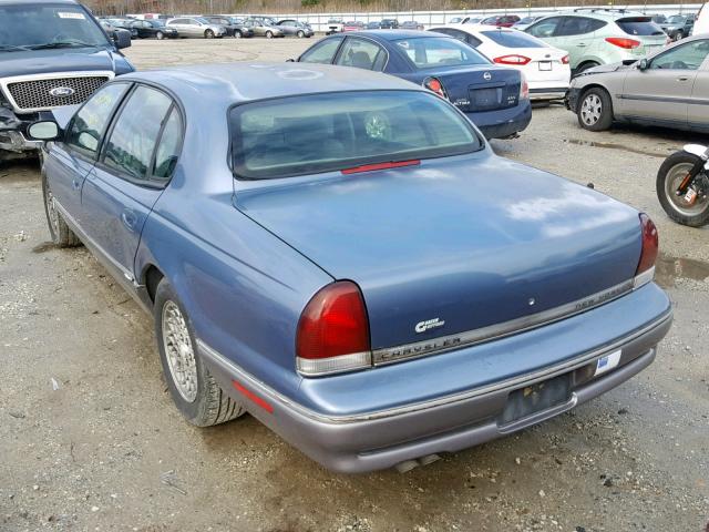 2C3HC46F4SH571538 - 1995 CHRYSLER NEW YORKER BLUE photo 3