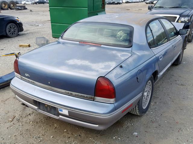 2C3HC46F4SH571538 - 1995 CHRYSLER NEW YORKER BLUE photo 4