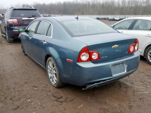 1G1ZK57BX9F175283 - 2009 CHEVROLET MALIBU LTZ TEAL photo 3