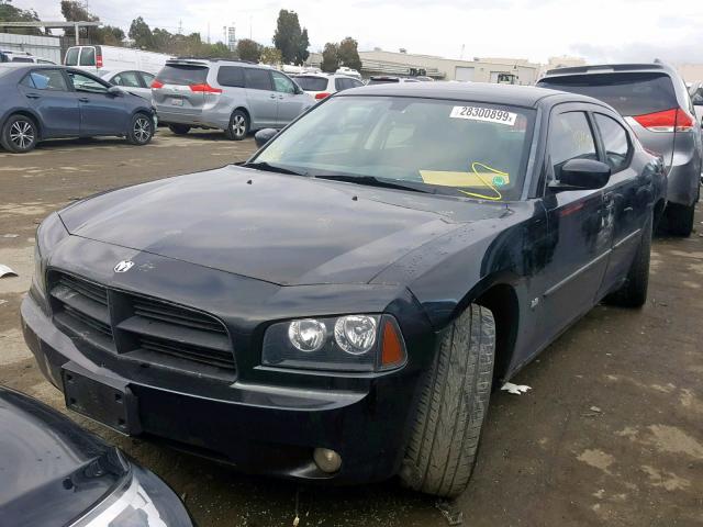 2B3CA3CV1AH276737 - 2010 DODGE CHARGER SX BLACK photo 2