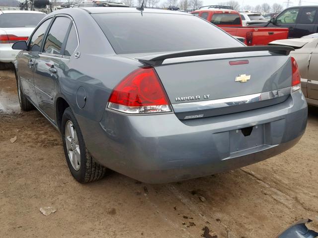 2G1WT58N881343274 - 2008 CHEVROLET IMPALA LT GRAY photo 3