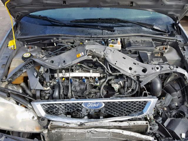 1FAFP34NX6W242707 - 2006 FORD FOCUS ZX4 GRAY photo 7