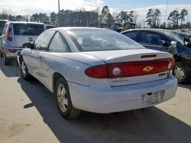 1G1JF12F157188643 - 2005 CHEVROLET CAVALIER L WHITE photo 3