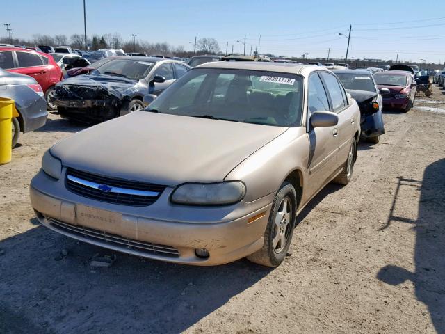 1G1NE52J62M535736 - 2002 CHEVROLET MALIBU LS GOLD photo 2