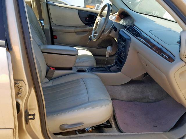 1G1NE52J62M535736 - 2002 CHEVROLET MALIBU LS GOLD photo 5