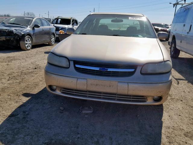 1G1NE52J62M535736 - 2002 CHEVROLET MALIBU LS GOLD photo 9