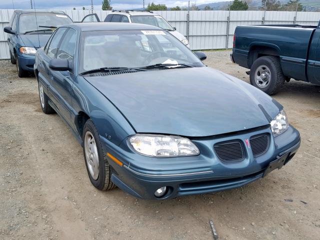 1G2NE52M9WC772304 - 1998 PONTIAC GRAND AM S TEAL photo 1