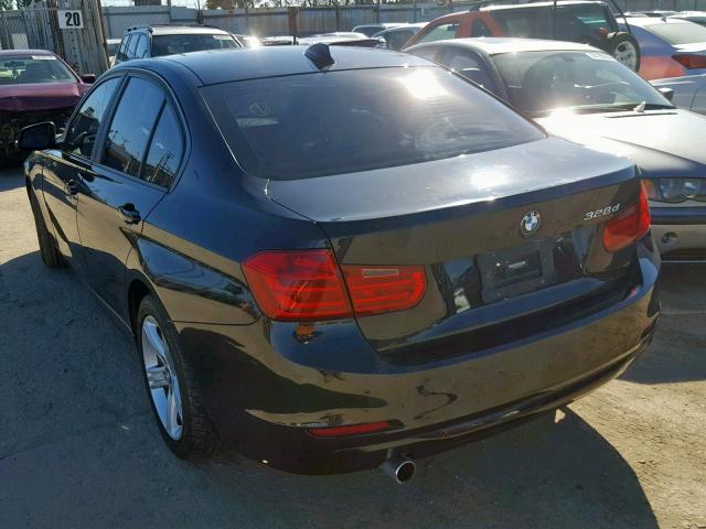 WBA3D3C51EK154672 - 2014 BMW 328 D BLACK photo 3