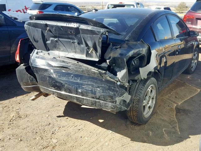 1G8AV12F94Z106097 - 2004 SATURN ION LEVEL BLACK photo 4