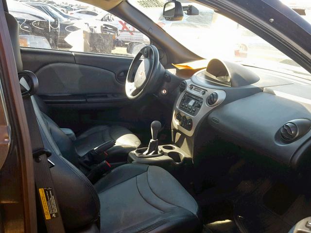 1G8AV12F94Z106097 - 2004 SATURN ION LEVEL BLACK photo 5