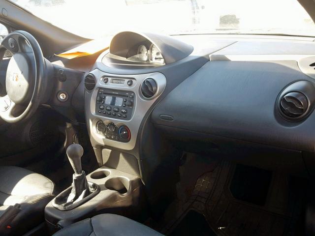 1G8AV12F94Z106097 - 2004 SATURN ION LEVEL BLACK photo 9