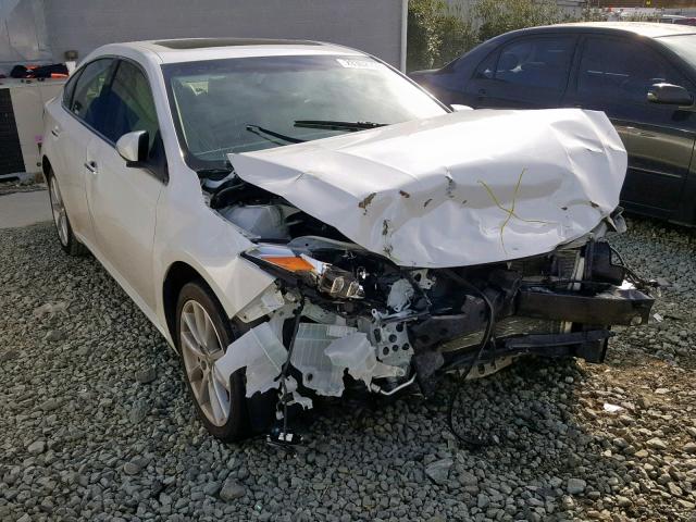 4T1BK1EB3DU046063 - 2013 TOYOTA AVALON BAS WHITE photo 1