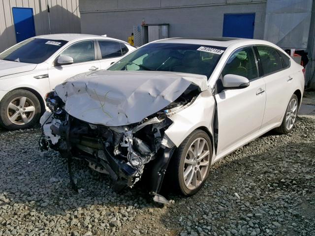 4T1BK1EB3DU046063 - 2013 TOYOTA AVALON BAS WHITE photo 2