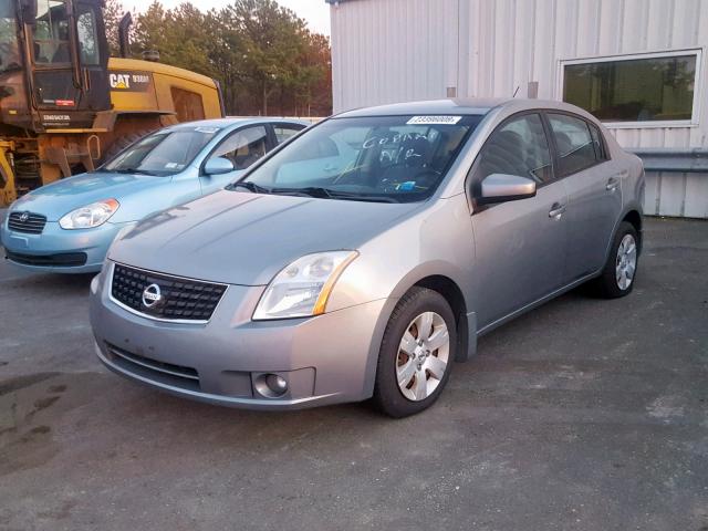 3N1AB61E48L705493 - 2008 NISSAN SENTRA 2.0 GRAY photo 2