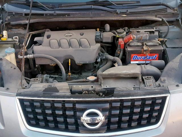 3N1AB61E48L705493 - 2008 NISSAN SENTRA 2.0 GRAY photo 7