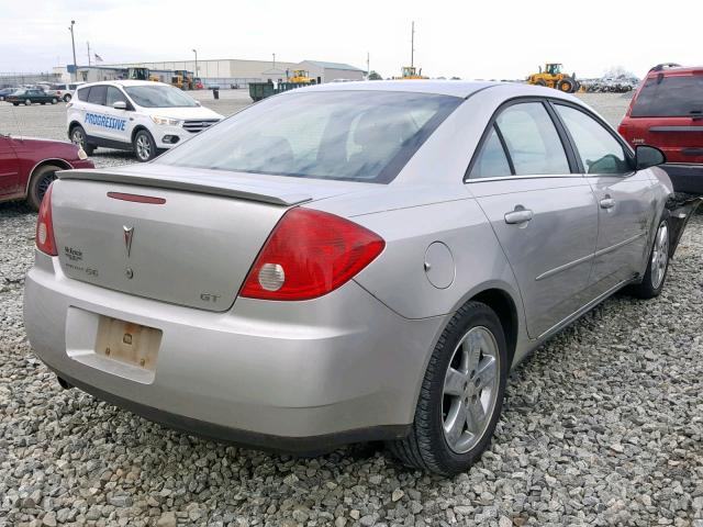 1G2ZH558564101178 - 2006 PONTIAC G6 GT GRAY photo 4