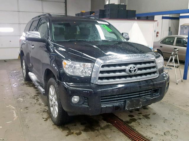 5TDDW5G14CS070677 - 2012 TOYOTA SEQUOIA PL BLACK photo 1