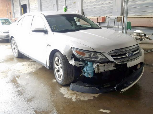 1FAHP2HW1CG103285 - 2012 FORD TAURUS SEL WHITE photo 1