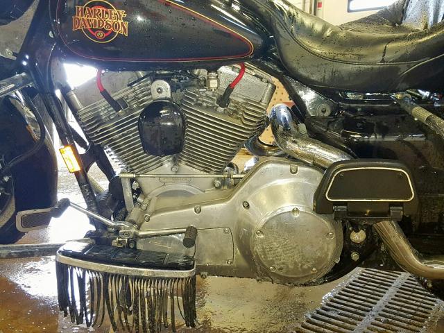 1HD1DDV131Y610445 - 2001 HARLEY-DAVIDSON FLHT BLACK photo 7