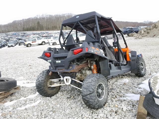 4XAXT9EAXEF261157 - 2014 POLARIS RZR 4 900 ORANGE photo 4