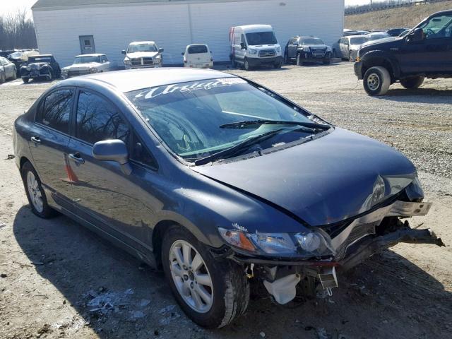 19XFA1F62AE025855 - 2010 HONDA CIVIC GRAY photo 1