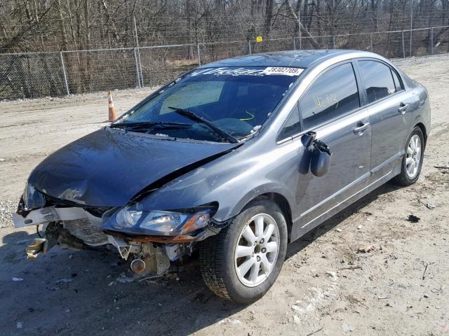 19XFA1F62AE025855 - 2010 HONDA CIVIC GRAY photo 2