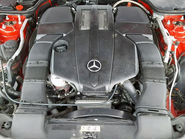 WDDJK6FA4FF037193 - 2015 MERCEDES-BENZ SL 400 RED photo 7